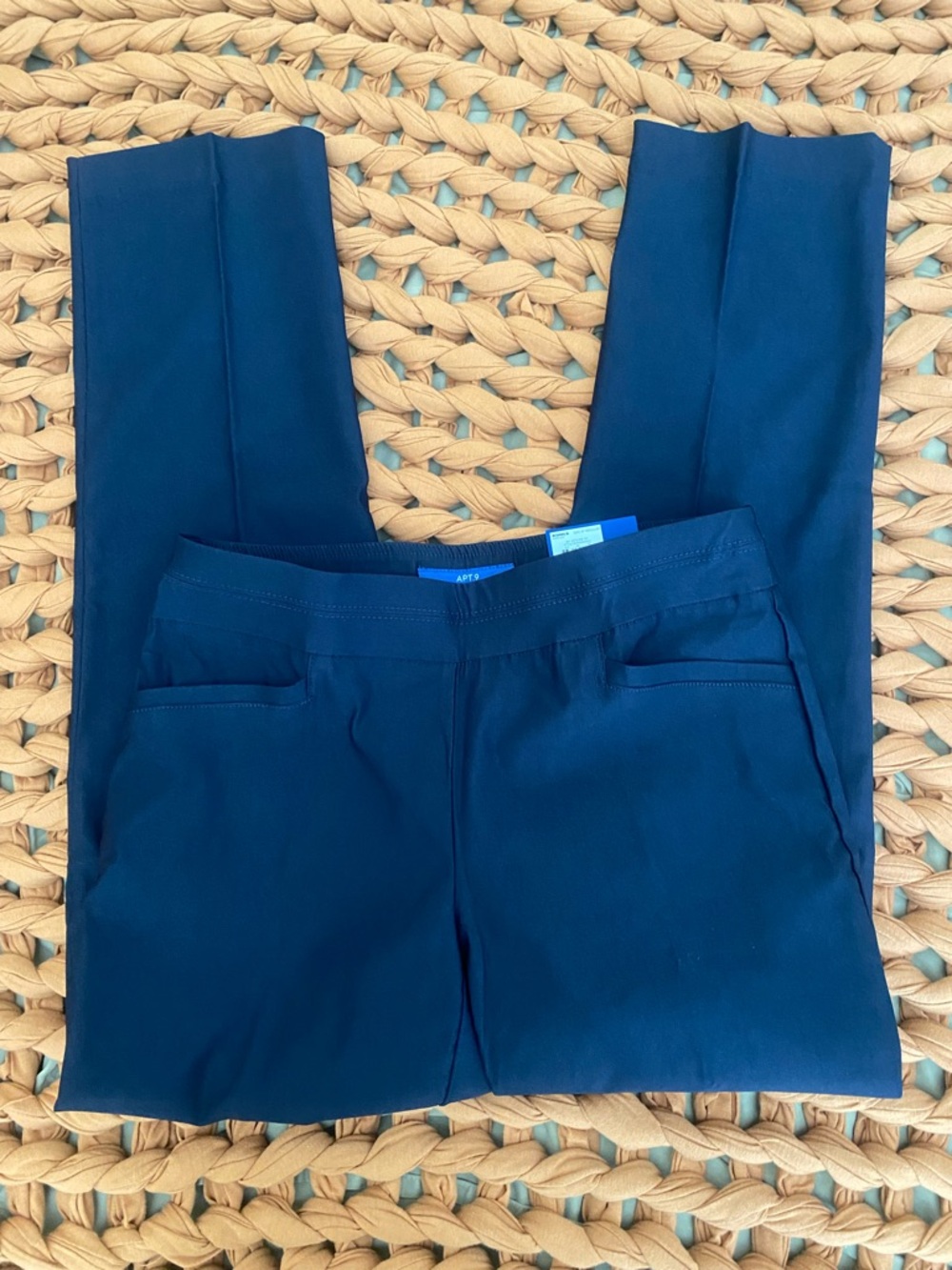 Apt. 9 Straight Mid-Rise Pants